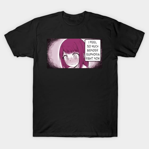 gender euphoria (trans) T-Shirt by remerasnerds